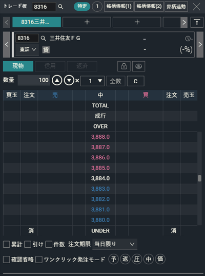 トレード板
