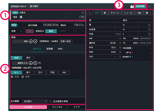 『DMM株 PRO+』 画面