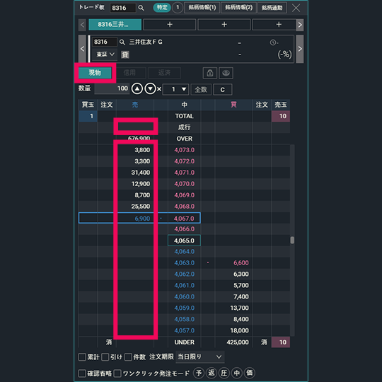 『DMM株 PRO+』 画面