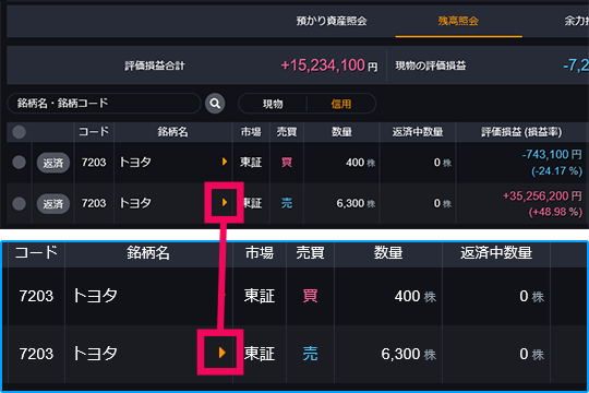 『DMM株 STANDARD』 画面